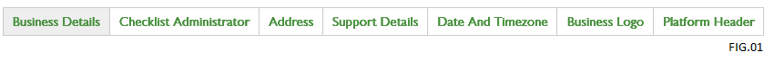 1.3 Initial Business Setup. FIG01 1 - 1.3 Initial Business Setup.
